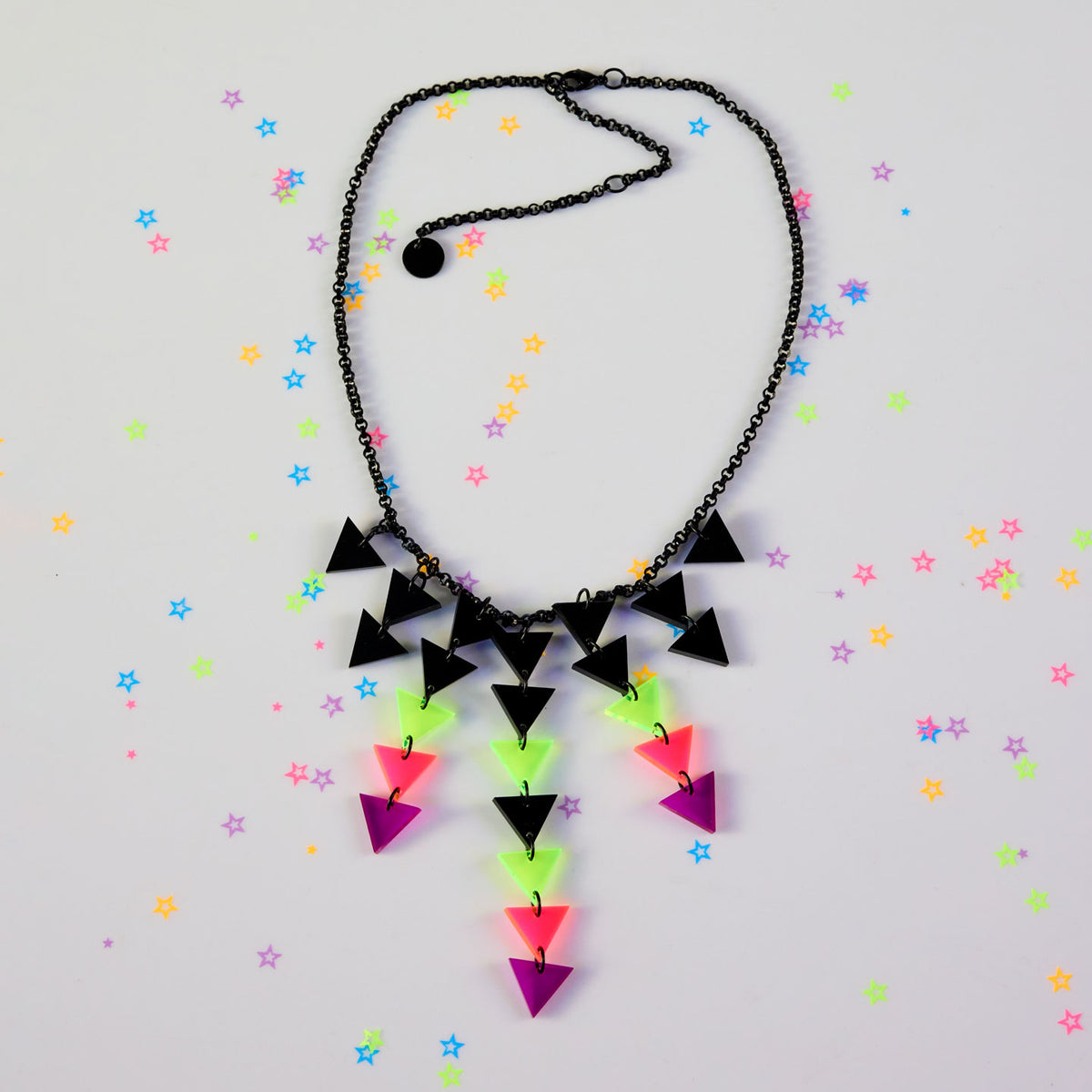 NEON RETROWAVE NECKLACE
