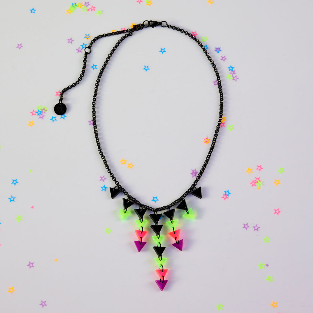 NEON RETROWAVE NECKLACE