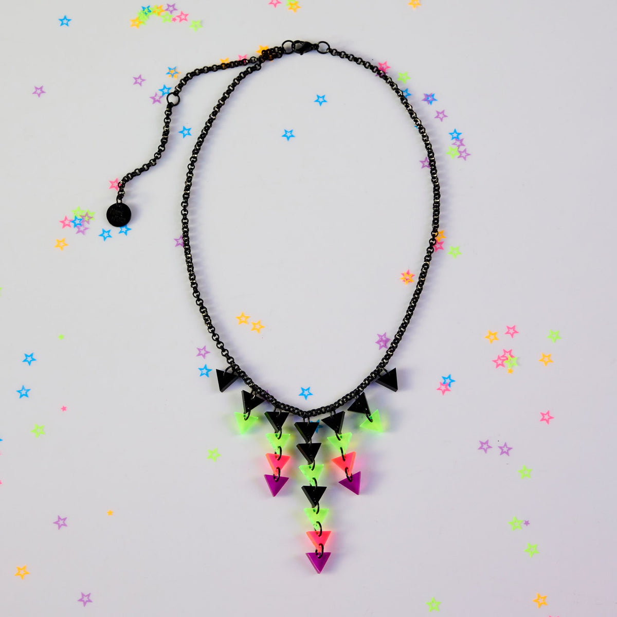 NEON RETROWAVE NECKLACE