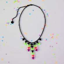 Load image into Gallery viewer, NEON RETROWAVE NECKLACE