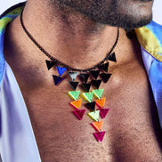 NEON RETROWAVE NECKLACE