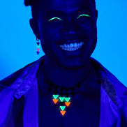 NEON RETROWAVE NECKLACE