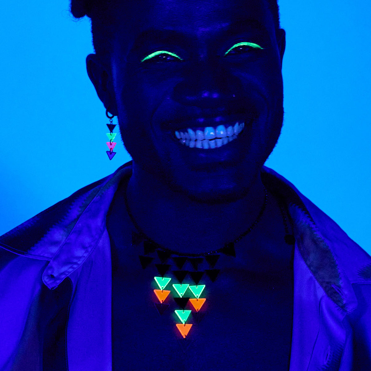 NEON RETROWAVE NECKLACE