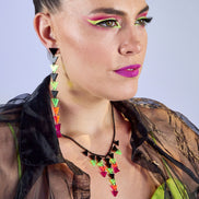 NEON RETROWAVE NECKLACE