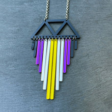Load image into Gallery viewer, ENBY CHIMES NECKLACE