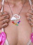 A LITTLE LOVE RAIN CLOUD NECKLACE