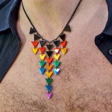 Load image into Gallery viewer, GET DOWN RAINBOW NECKLACE