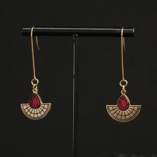 CLEOPATRA LONG HOOKED SUNBURSTS | Gold