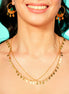 RYTHYM OF RA Necklace + Head piece + Face Chain | Gold