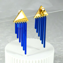Load image into Gallery viewer, SAPPHIRE OSIRIS CHIMES | Gold Studs