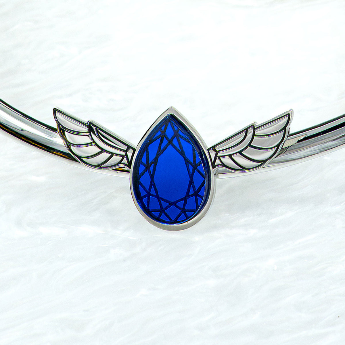 CLEOPATRA NECK CUFF CHOKER | Silver
