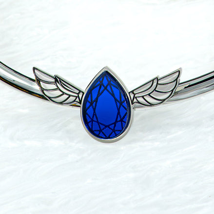 CLEOPATRA NECK CUFF CHOKER | Silver