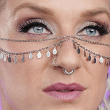 Load image into Gallery viewer, CLEOPATRA FACE CHAIN | Silver