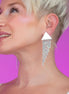 ICY CHIMES Silver Clip-on + Studs Earrings