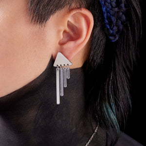 ISIS CHIMETTES | Silver Stud Earrings