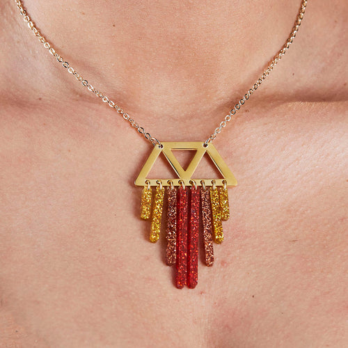 SPICY CHIMETTES Gold Necklace