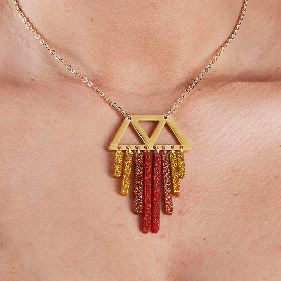 SPICY CHIMETTES Gold Necklace