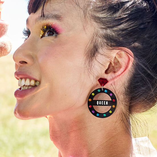 CROWN JEWEL DANGLES