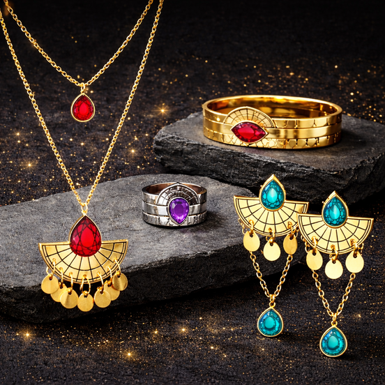 THE ADAPT SET - Jewellery That Transforms  |  Adjustable layering. Endless style  |  Layer More. Save More.