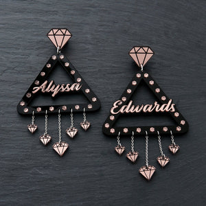 Australian Handmade Alyssa Edwards Custom Statement Drag Jewellery Earrings By Maine And Mara