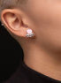 Handmade Maine and Mara Lotus Jacket Glittery Mini Studs worn on person