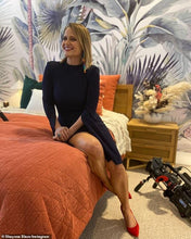 Load image into Gallery viewer, Shaynna Blaze Sitting On Bed Wearing Maine And Mara SHAYNNA Rainbow Triangle Pride Dangles