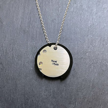 Load image into Gallery viewer, necklace FEARLESSLY FLUID Pronoun Necklace Changeable Pronouns Statement Necklace