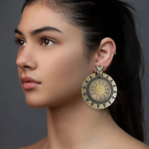 Earrings WONDER WOMAN SHIELD DANGLES Wonder Woman Shield dangles