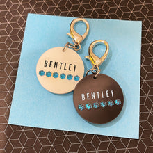 Load image into Gallery viewer, Earrings PERSONALISED PET CHARMS Dolly Dangles personalised hoop earrings