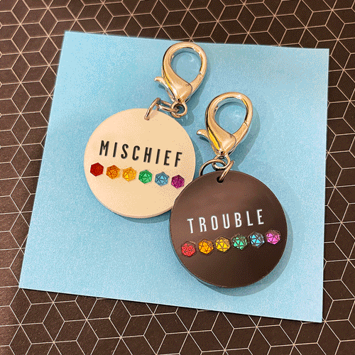 Earrings PERSONALISED PET CHARMS Dolly Dangles personalised hoop earrings