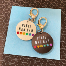 Load image into Gallery viewer, Earrings PERSONALISED PET CHARMS Dolly Dangles personalised hoop earrings