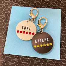 Load image into Gallery viewer, Earrings PERSONALISED PET CHARMS Dolly Dangles personalised hoop earrings