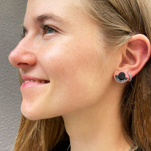 Earrings FEARLESSLY FLUID Pronoun Studs Changeable Pronoun mini studs | statement earrings